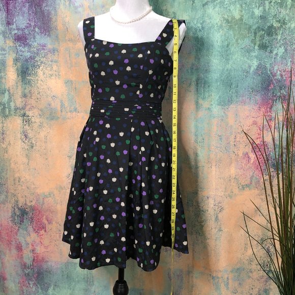 NWT 📌Freebird by Steven Cute Design  "Tiny Trees"  Work to Weekend Dress - Picture 8 of 13